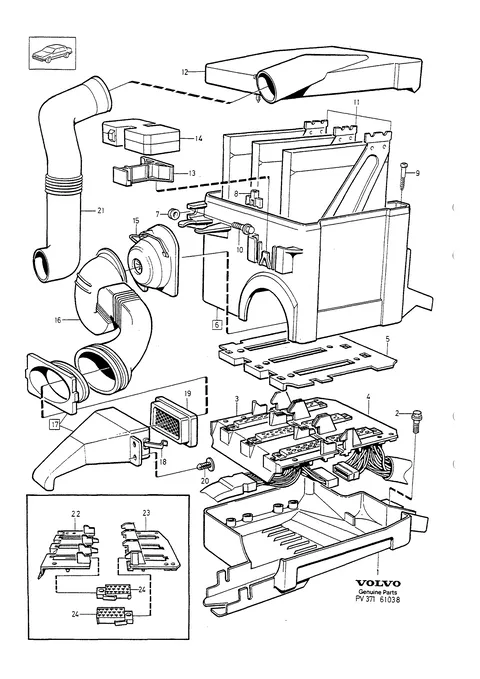 Centrale elect. moteur boite de vitesses