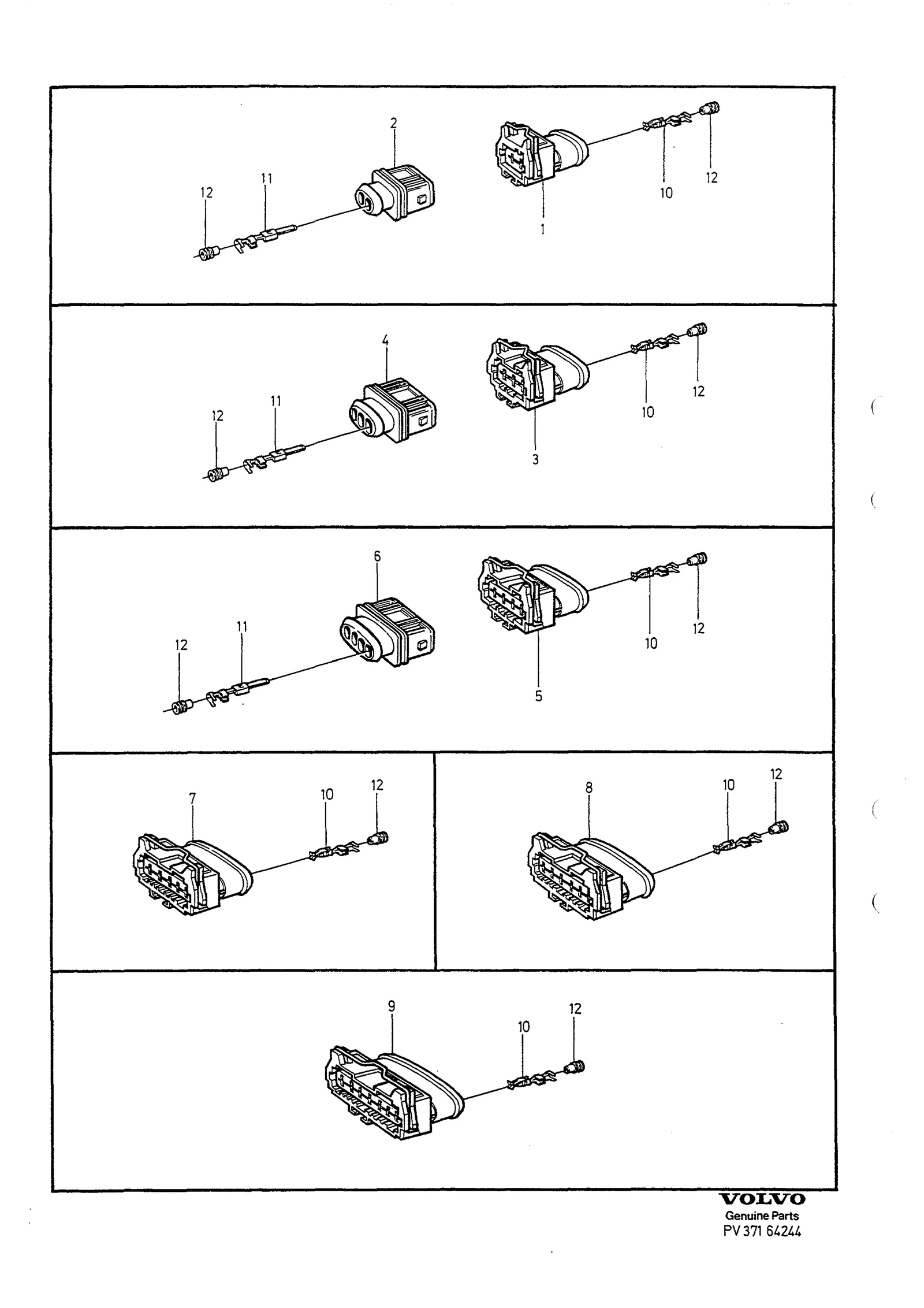 CONTACTS CABLE TERMINAL