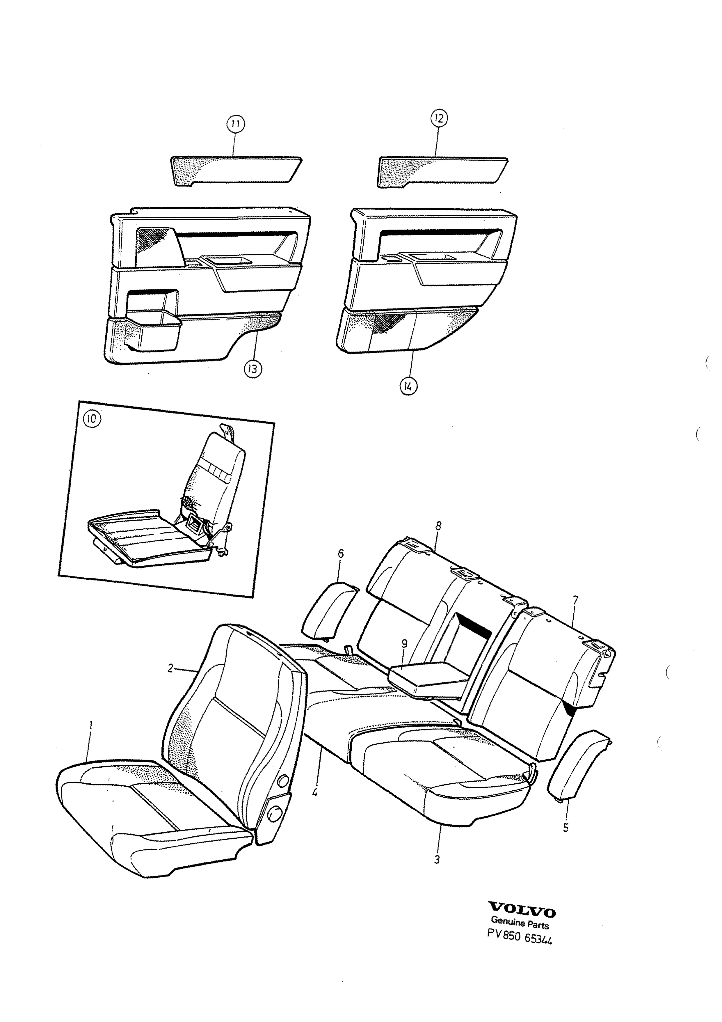 INTERIOR TRIM AND UPHOLSTERY
