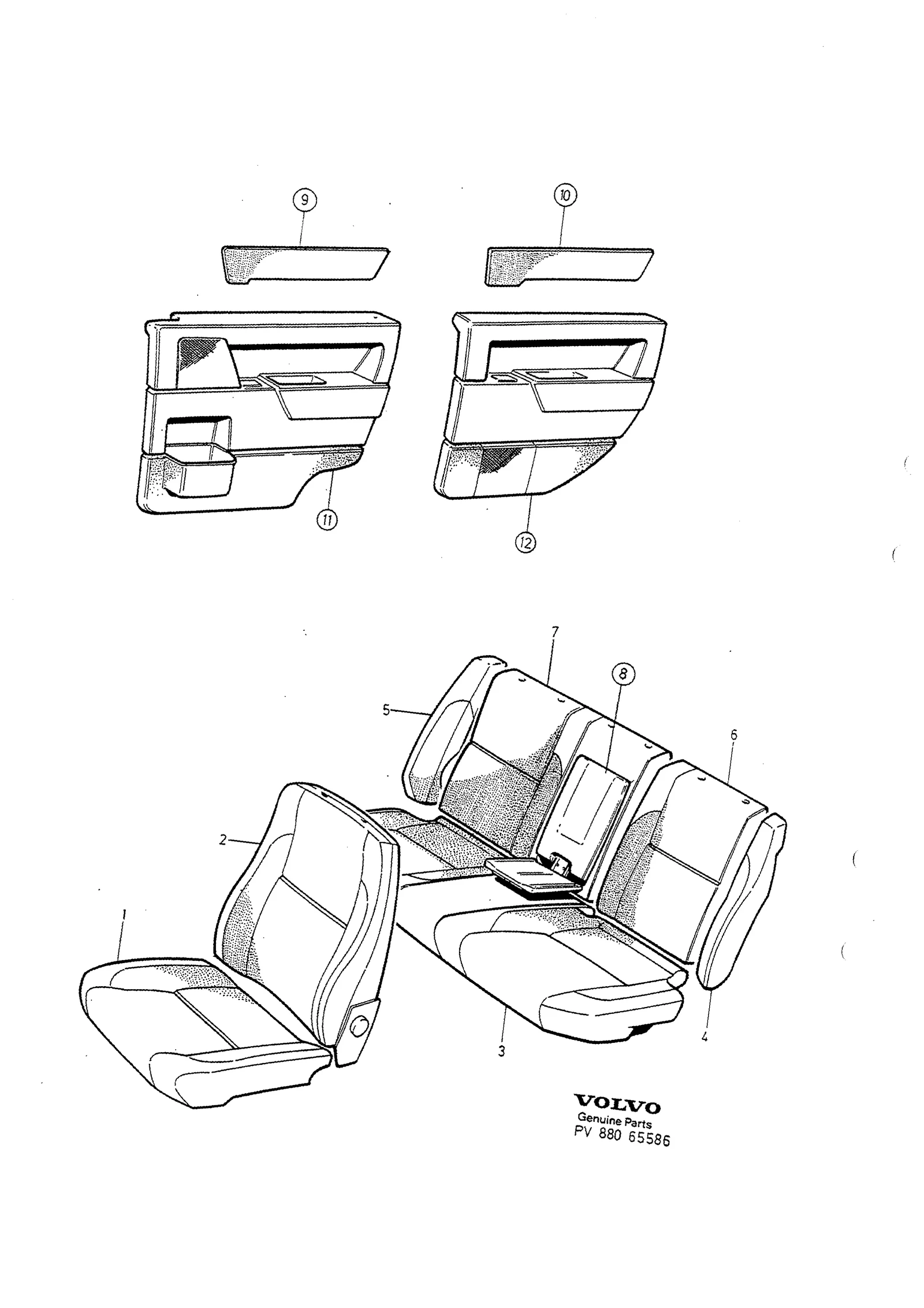 INTERIOR TRIM AND UPHOLSTERY
