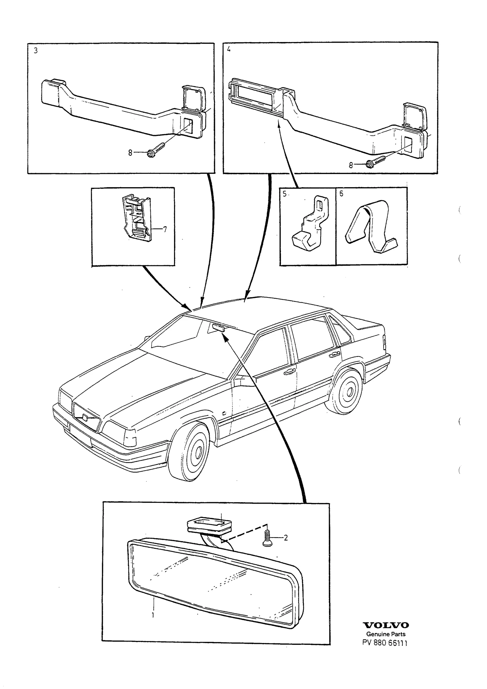 REAR-VIEW MIRROR ENTRY HANDLE