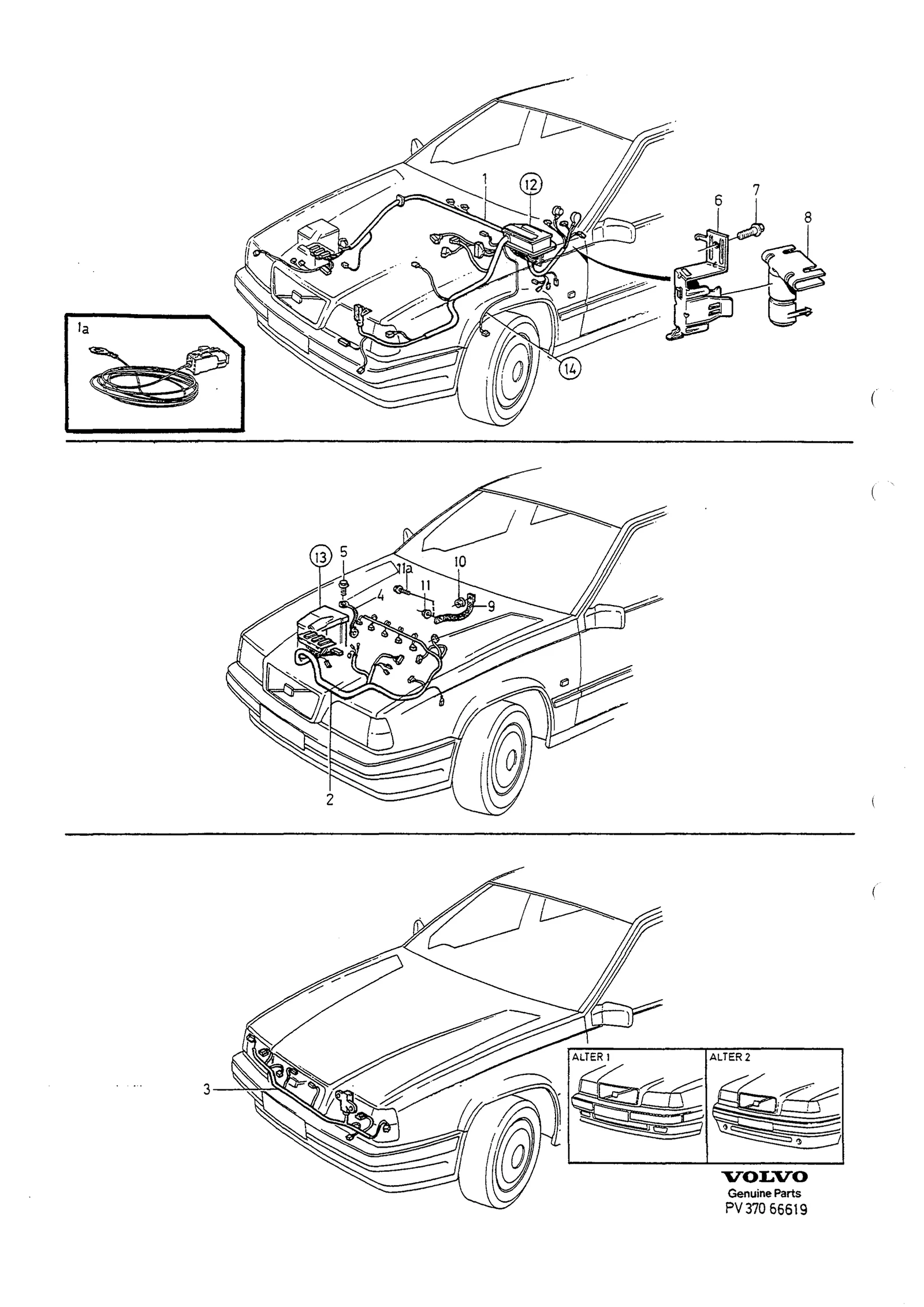 CABLE HARNESS ENGINE COMPARTMENT