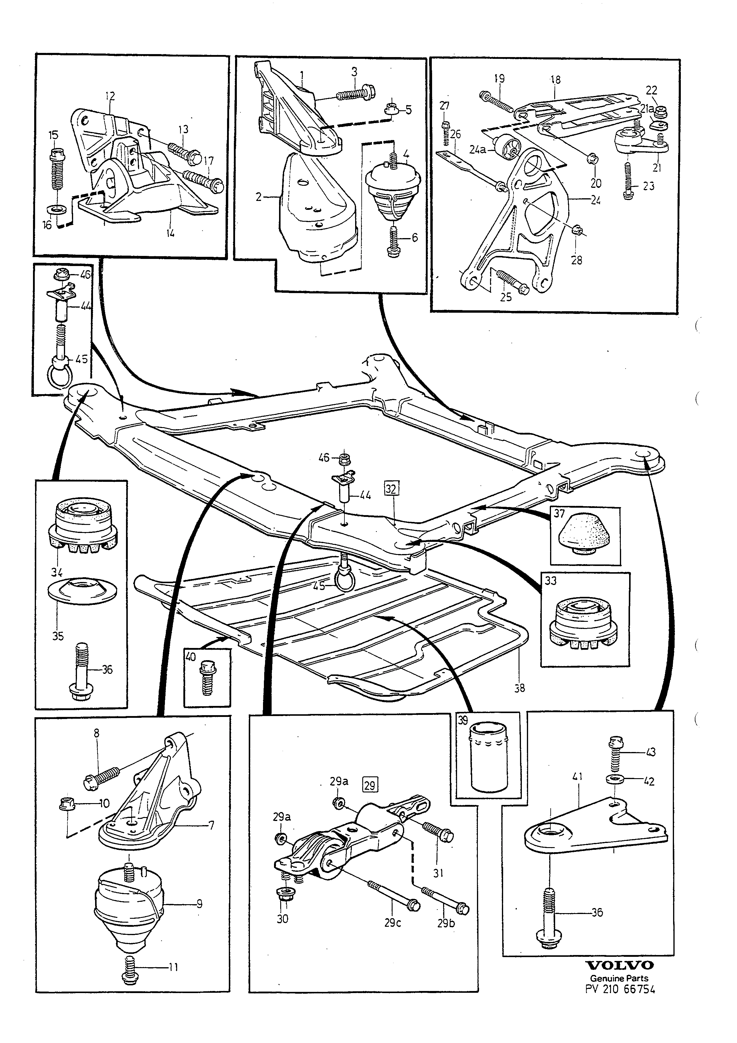 ENGINE MOUNTING