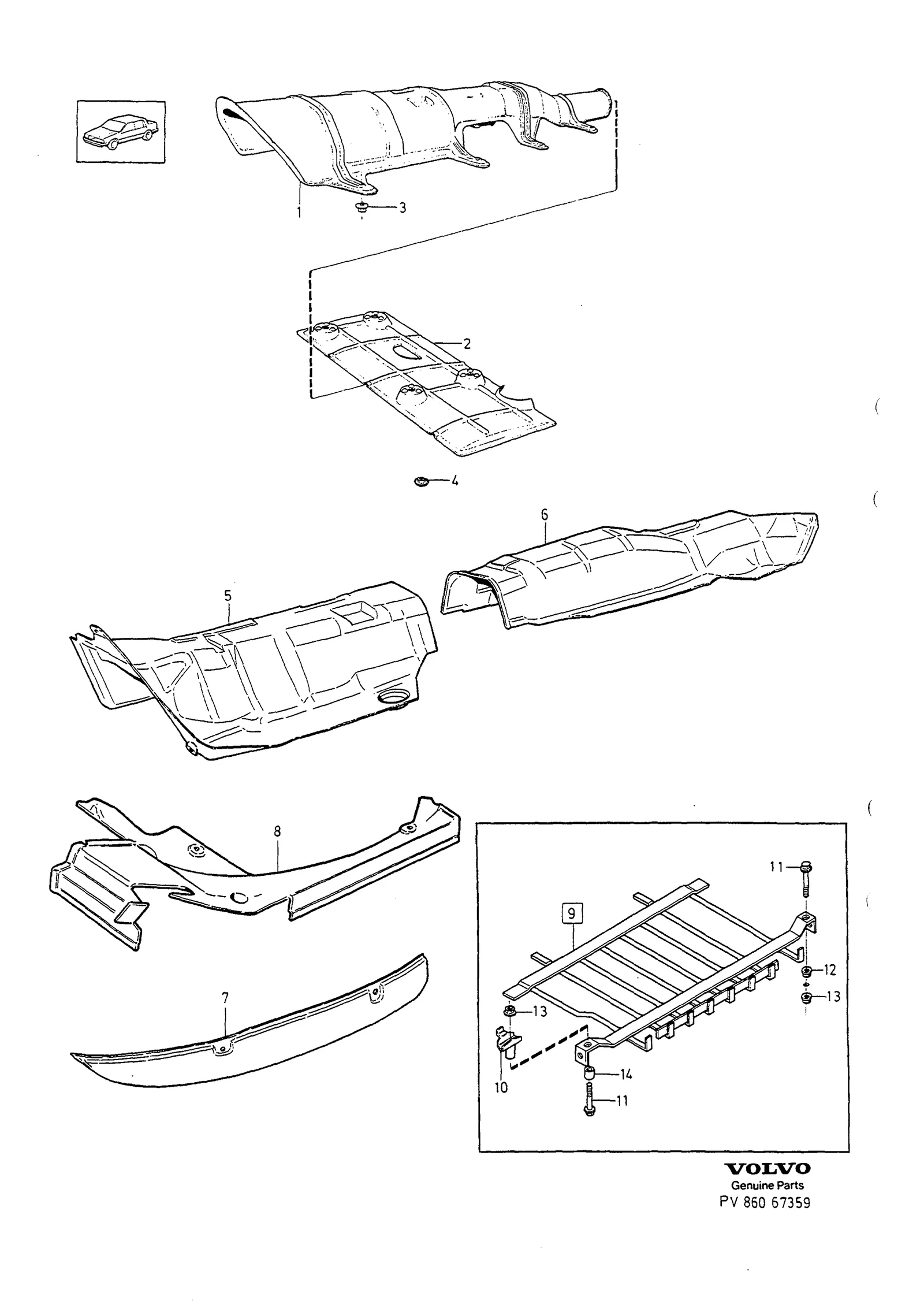 GUARD PLATES, HEAT SHIELDS
