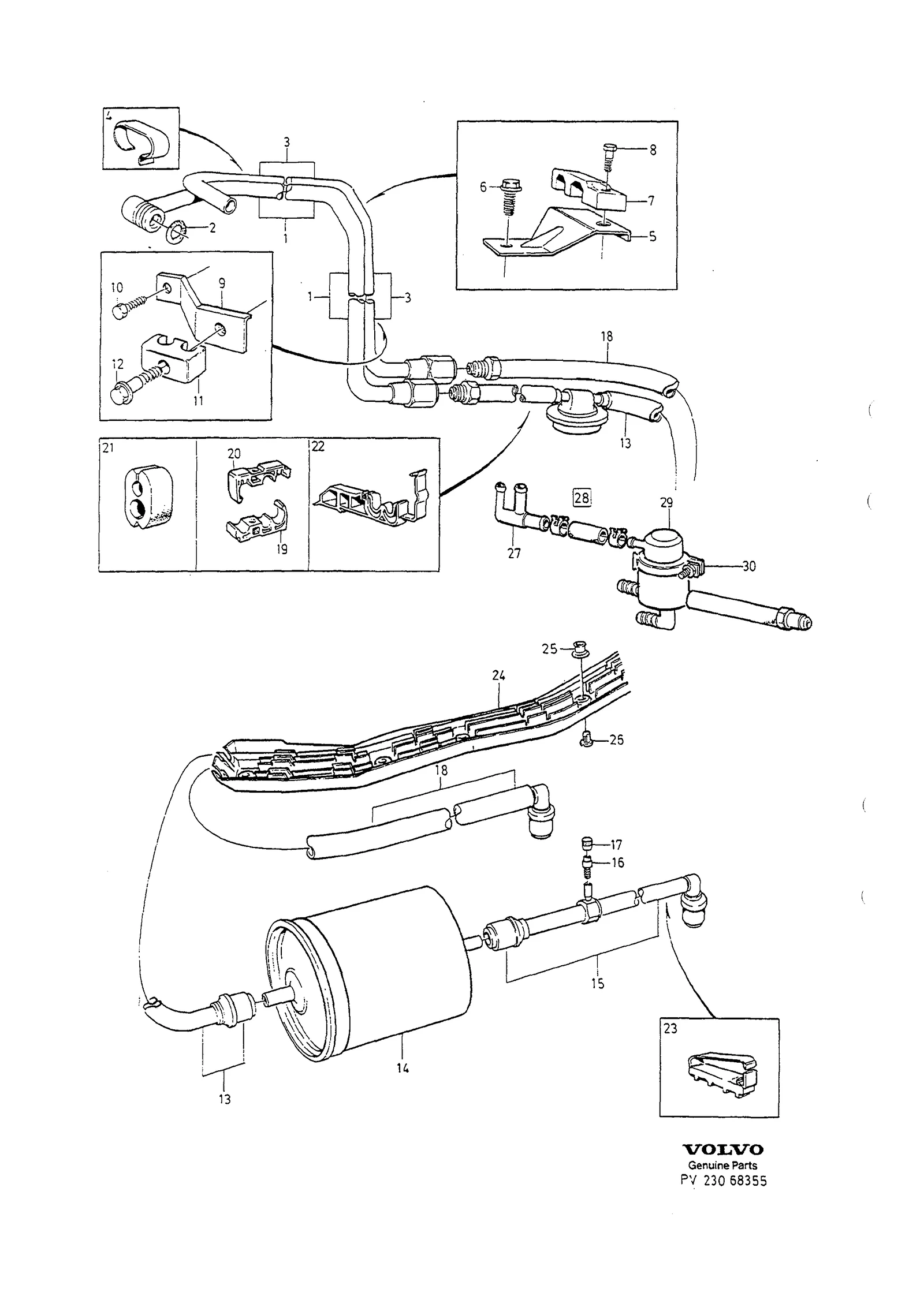 FUEL PIPES FROM TANK TO ENGINE