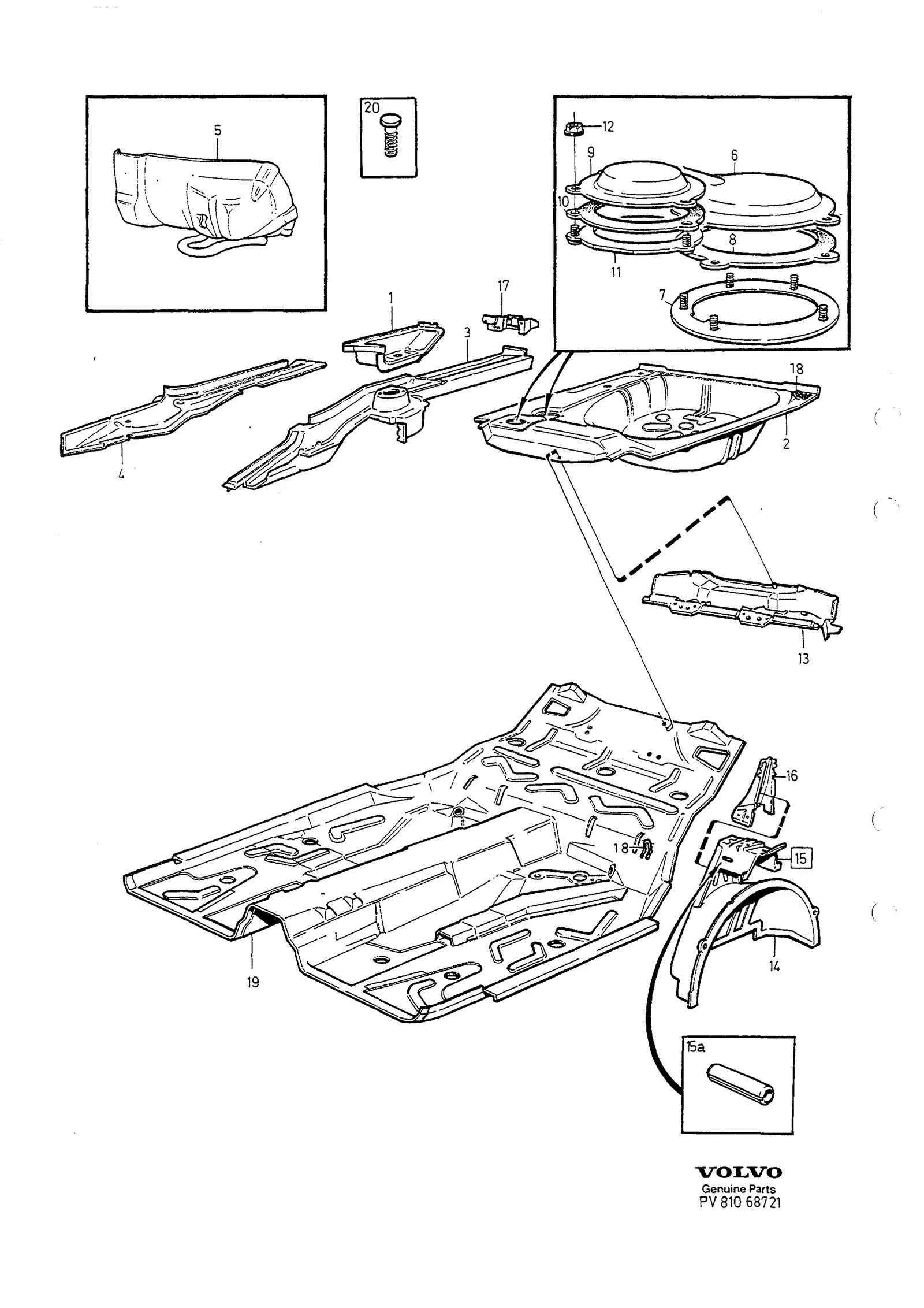 REAR FLOOR SECTION