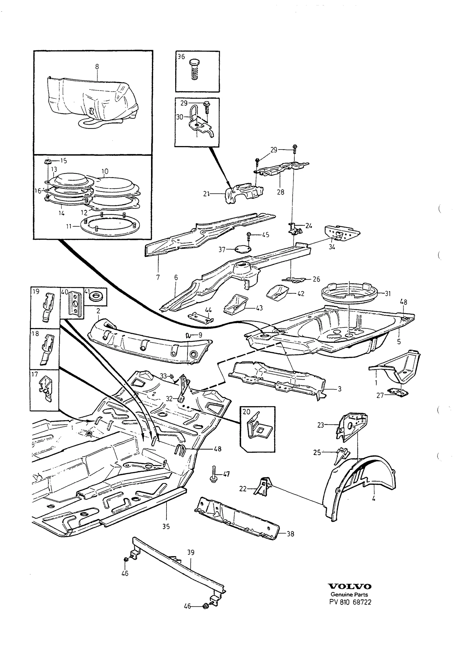 REAR FLOOR SECTION