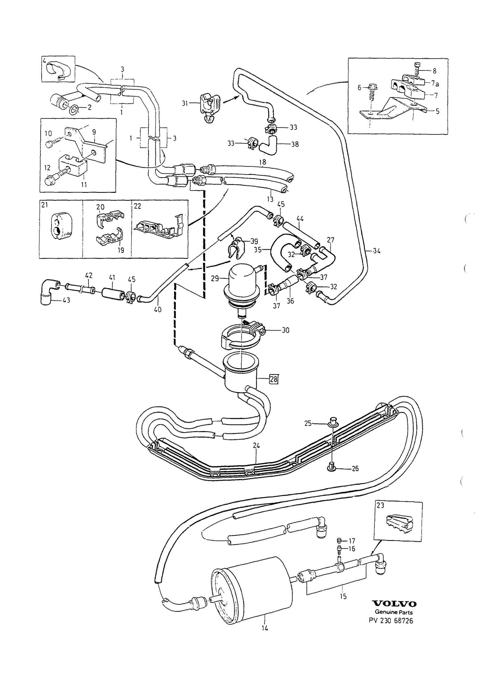FUEL PIPES FROM TANK TO ENGINE