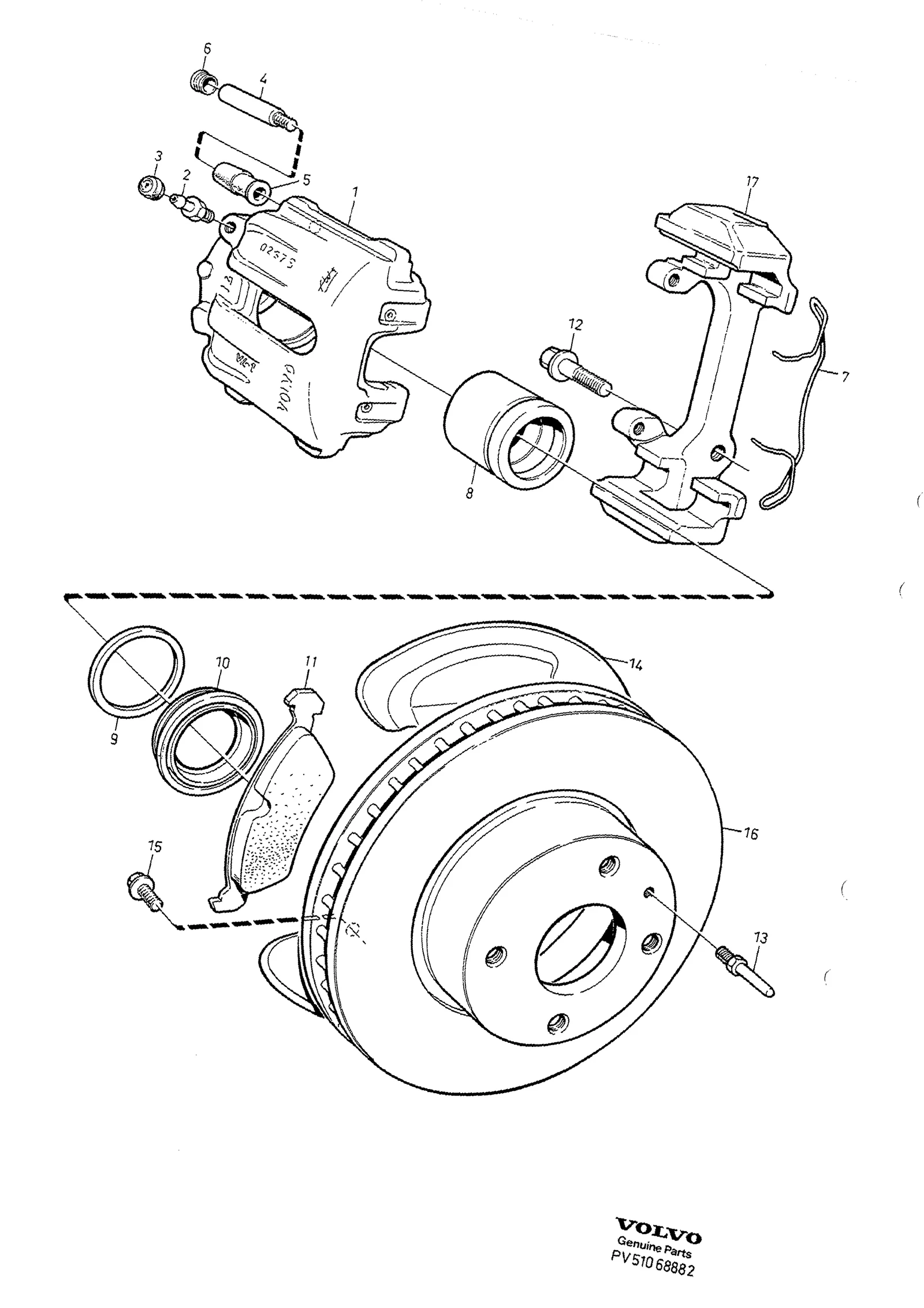 FRONT WHEEL DISC, VENTILATED