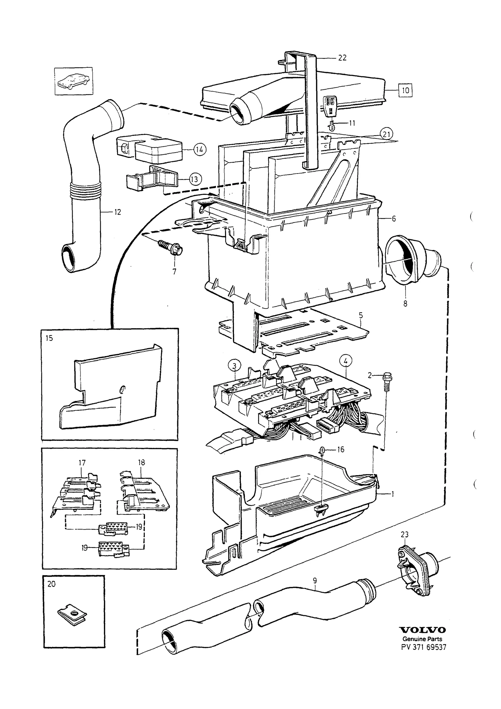 CENTRAL ELECTRICAL UNIT ENGINE TRANSMISSION