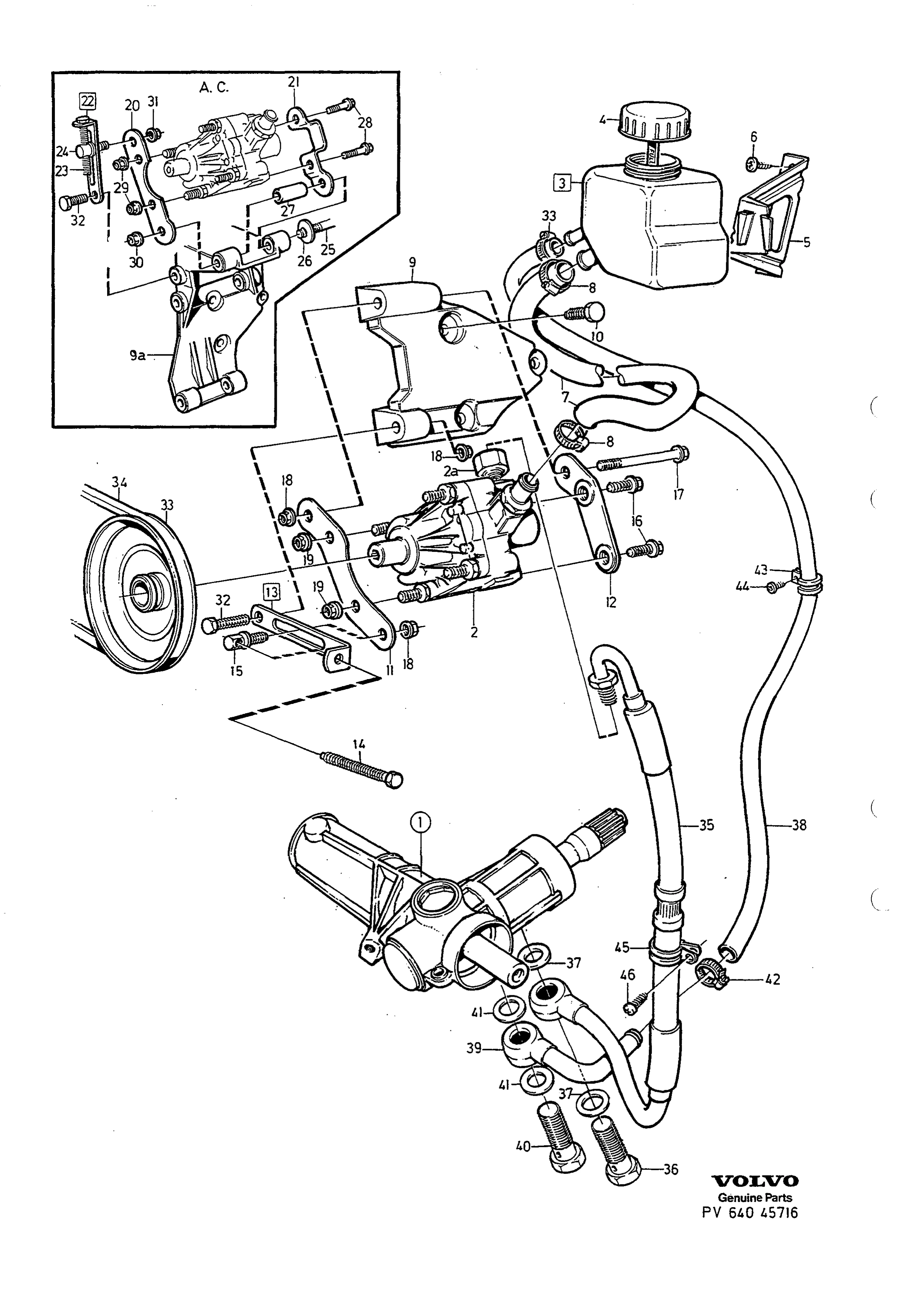 PUMP SERVOSTYRNING