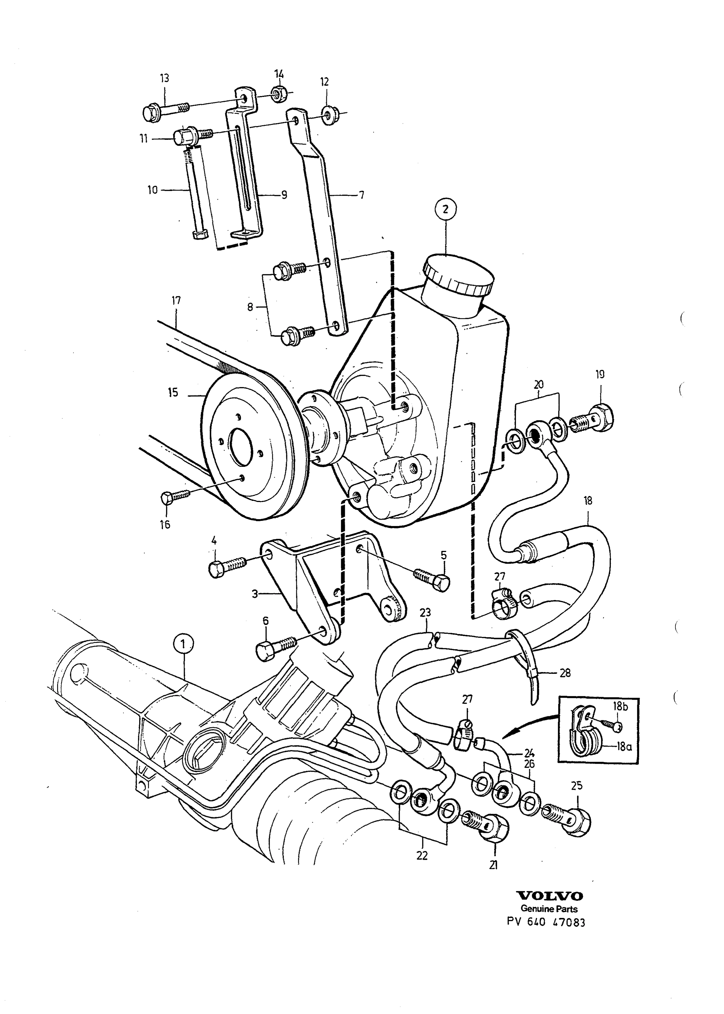 PUMP SERVOSTYRNING