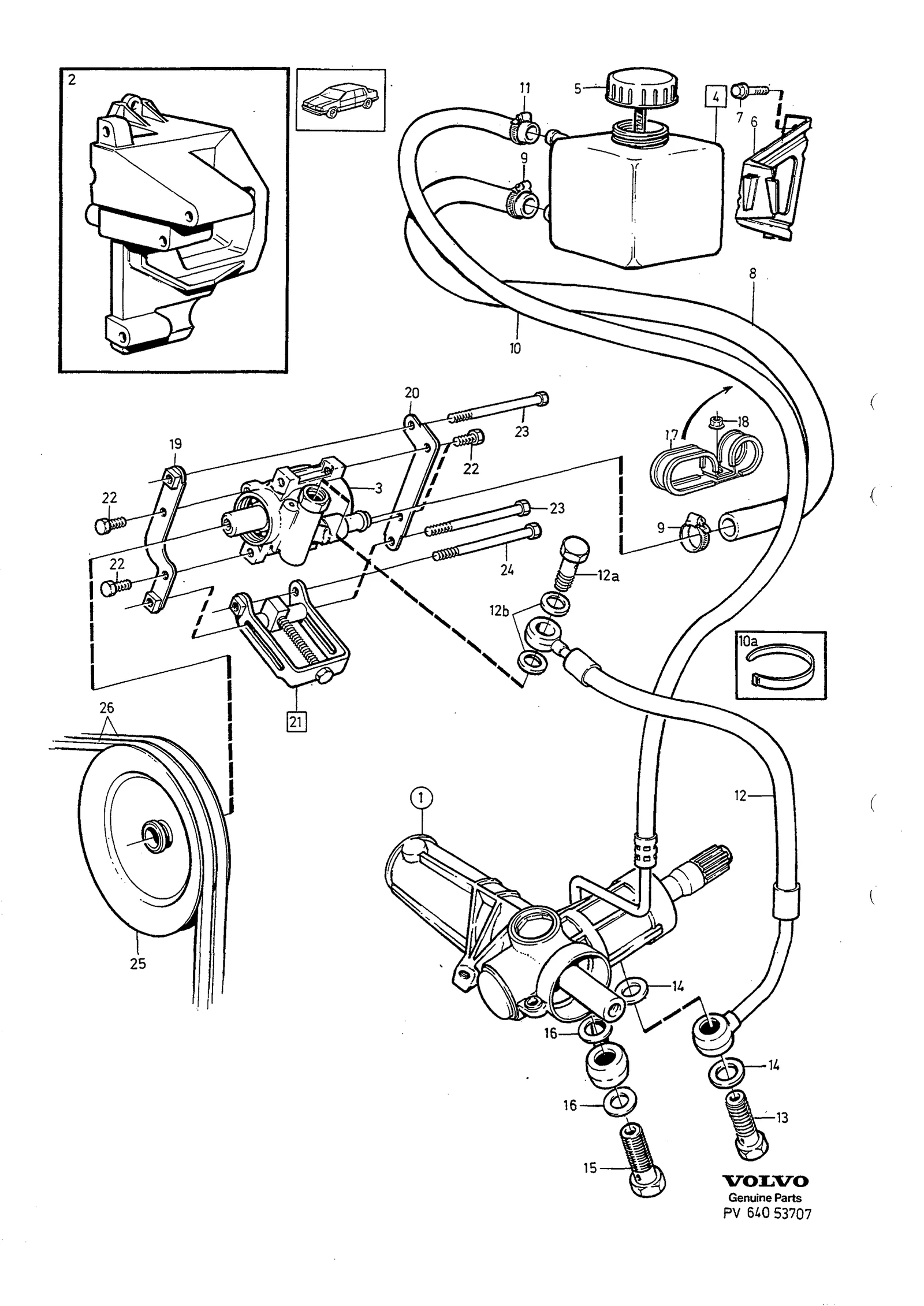 PUMP SERVOSTYRNING