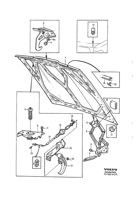Bonnet bonnet lock