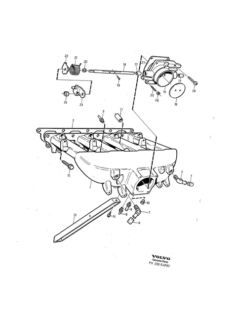 Induction pipe ( manifold )