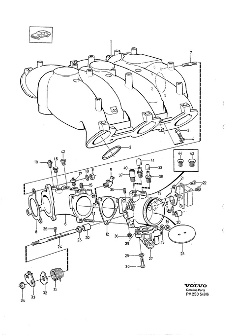 Induction pipe ( manifold )