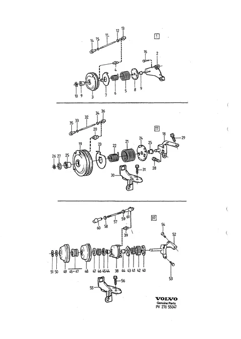 Control pulley with fittings