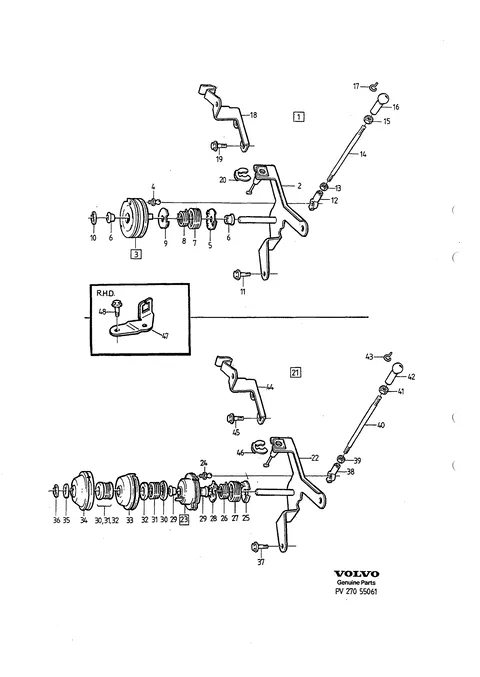 Control pulley with fittings