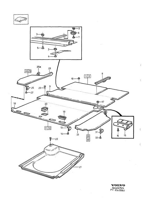 Cargo area trim