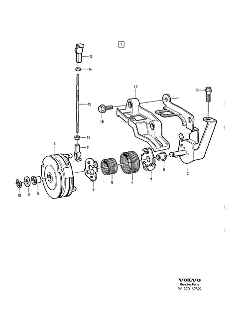 Control pulley with fittings