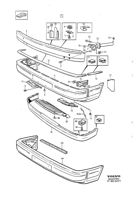 Front bumper, spoiler