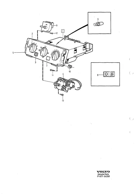 Heater controls with manual controls