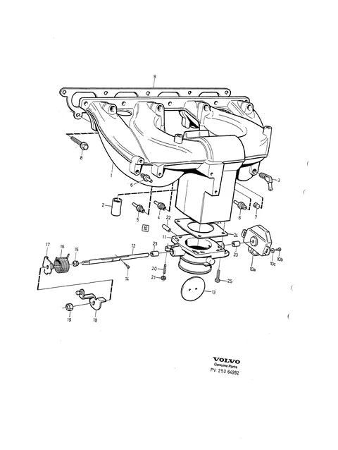 Induction pipe ( manifold )