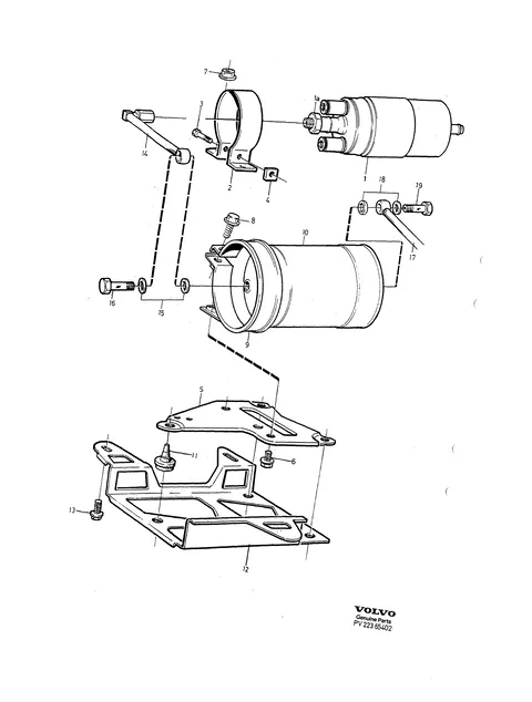 Fuel pump with fittings
