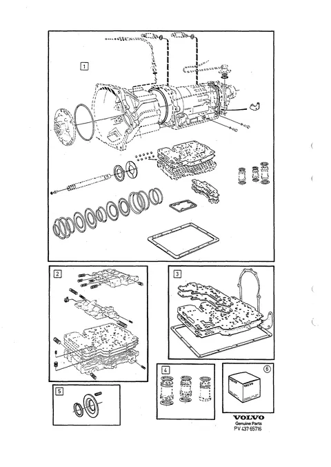Repair kits automatic gearbox