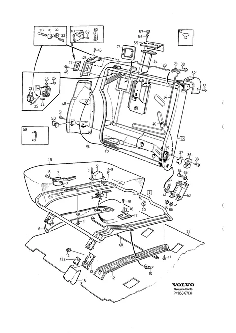 Rear seat right