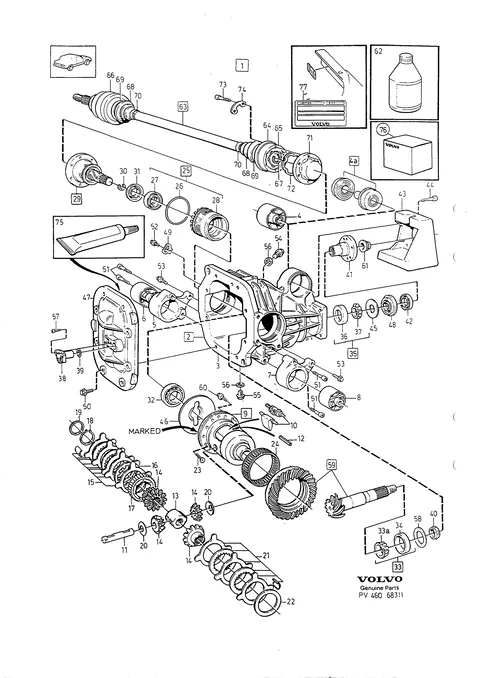 Split rear axle limited slip differential