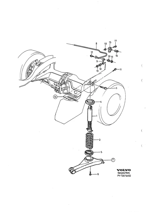 Bakfjädring 1) multi-link 1994