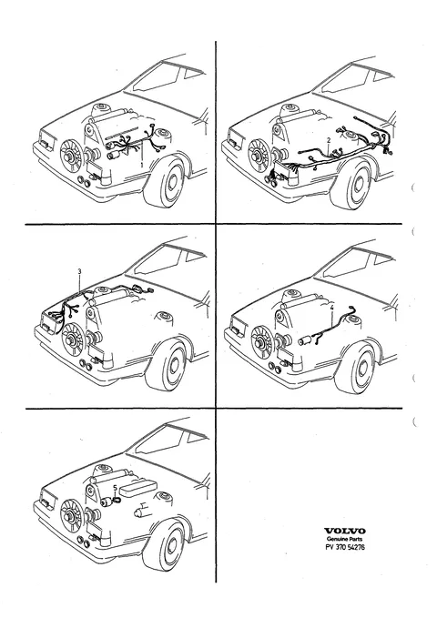 FAISCEAU DE CÂBLAGE COMPARTIMENT MOTEUR · 607