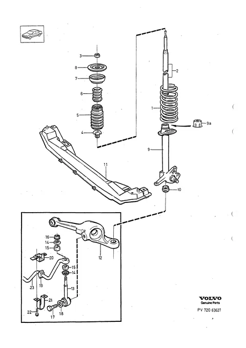 Front suspension
