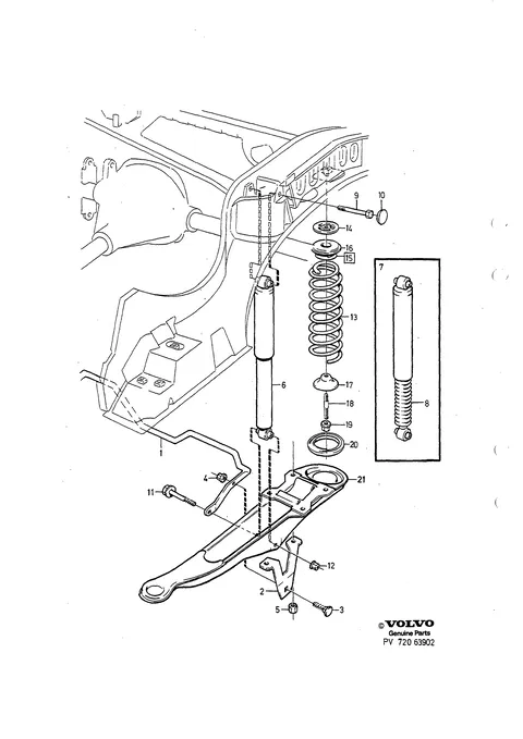 Rear suspension