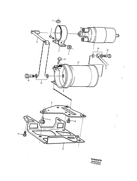 Fuel pump with fittings