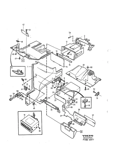 Dashboard lower section