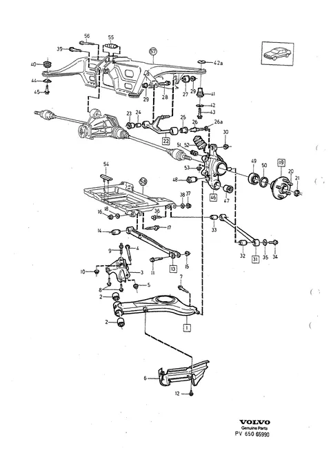 Rear suspension
