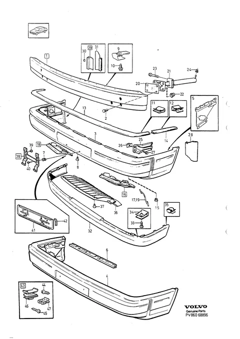Front bumper, spoiler