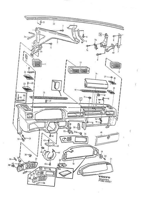 Dashboard upper section
