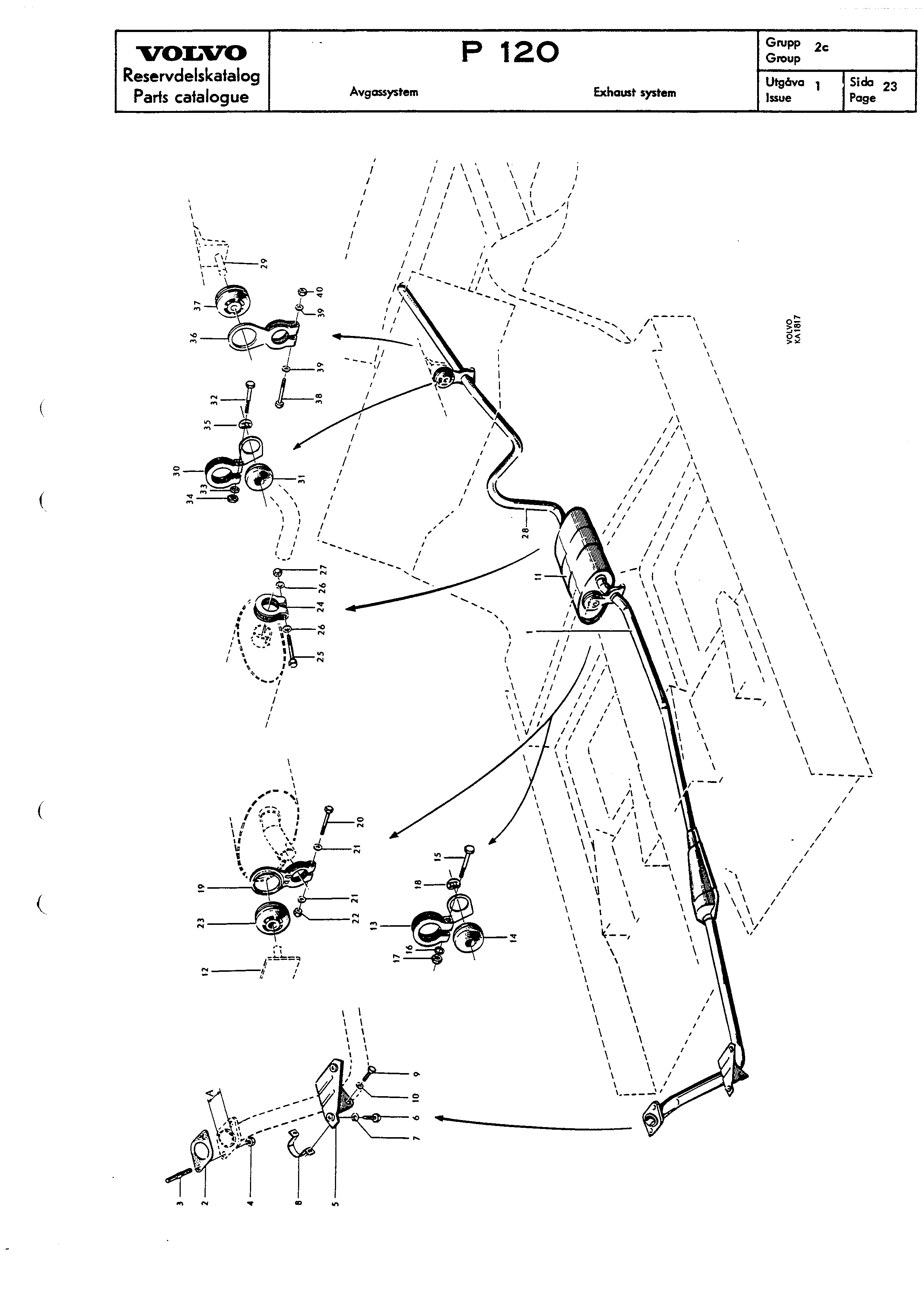 Avgassystem*