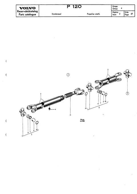 Propeller shafts