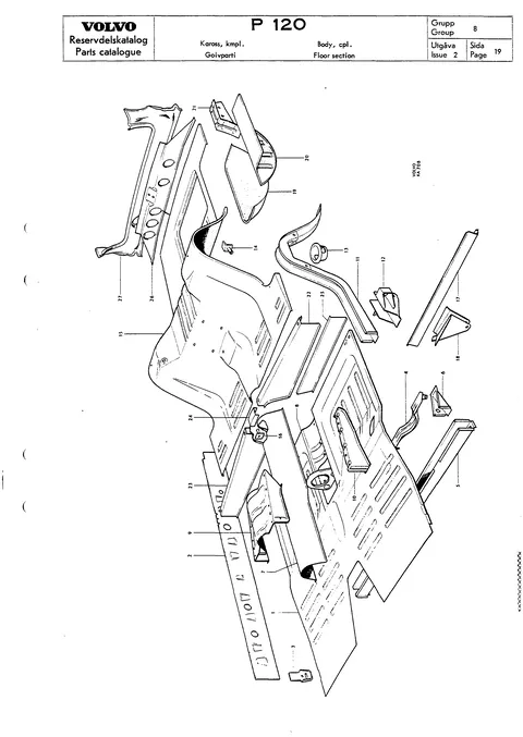 Body, cpl. Floor section