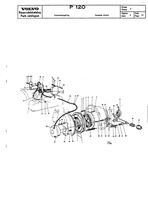M4 Transmission (gearbox), Mountings