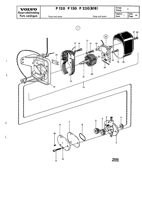 Pump and motor