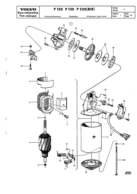 Vindusviskermotor