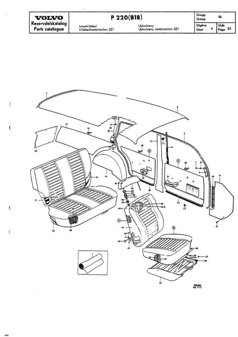 Upholstery combination 521