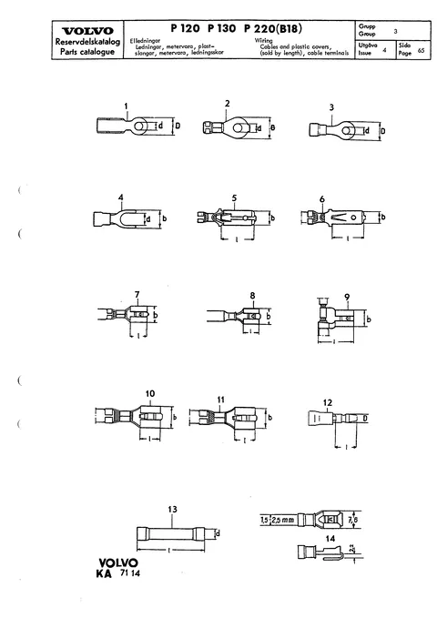 Wiring - Batteri and earth cables, cable harnesses