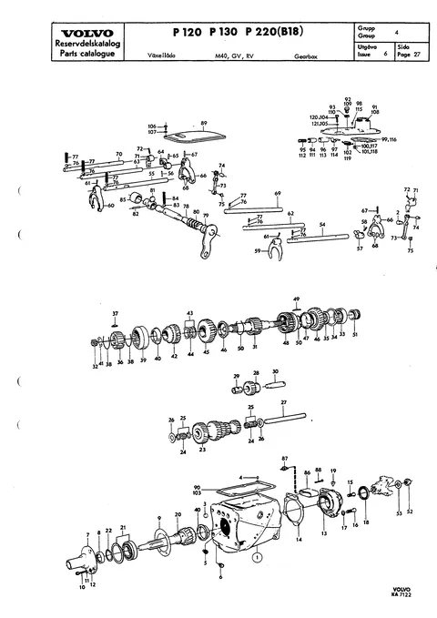 Gearbox M30/M40