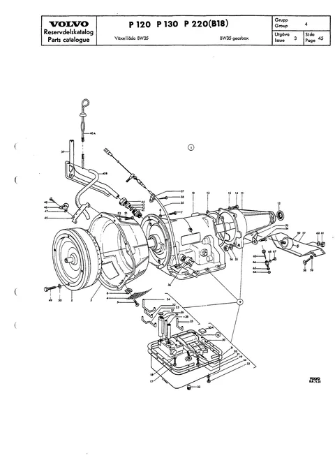 BW35 gearbox